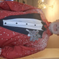 Christmas Miesten Jouluasuste Pukukuvioinen smokkipaita Paita Button Up paita Pitkähihainen Hauska ulko- Pyhäpäivä Kevät Syksy Sänkyjen avaus 3D-tulostus kauluspaidat Punainen 1 Rubiini