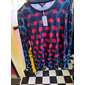 Hombre Graphic Geométrico Camiseta Manga Larga Camiseta Impresión 3D Cuello Barco Camisa Moda Design Casual Deporte Festivos Noche Amarillo Azul Piscina Rojo Primavera & Otoño Ropa S M L XL 2XL 3XL