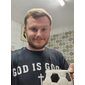 Menns Bibel Jesus Kristne T-skjorte Kortermet T-skjorte 3D-trykk Crew Neck Skjorte Designer Koseklær Fest Høytid Blå Svart Grønn Sommer Vår Klær