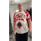 Hombre 3D Personajes Camiseta Manga Corta Camiseta Impresión 3D Cuello Barco Camisa Exagerado Design Fiesta Festivos Blanco 1 Amarillo Caqui Verano Primavera Ropa S M L XL XXL XXXL