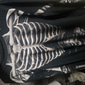 T-shirt à manches longues pour homme avec motif de crâne et squelette t-shirt à impression 3D col rond designer décontracté sous-culture sports extérieur sortie vêtements de printemps et d'automne