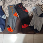 Homme 10 paires Paquets multiples Chaussettes Chaussettes de Course Chaussettes décontractées Arc-en-ciel Couleur Bloc de couleur Sport & Loisir du quotidien Vacances Basique Moyen Printemps Automne