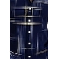 Herren Geometrisch Farbverlauf Linie Hemd Sommerhemd Knopfhemd Kurzarm Modisch lässig Outdoor Urlaub Alltagskleidung Sommer Frühling Umlegekragen 3D-Druck Hemden mit Kragen Eine Tasche vorne Schwarz