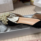 Women's Embellished Pointed-Toe High Heel Pumps with Pearls – Elegant Evening Party & Banquet Wedding Guest Heels